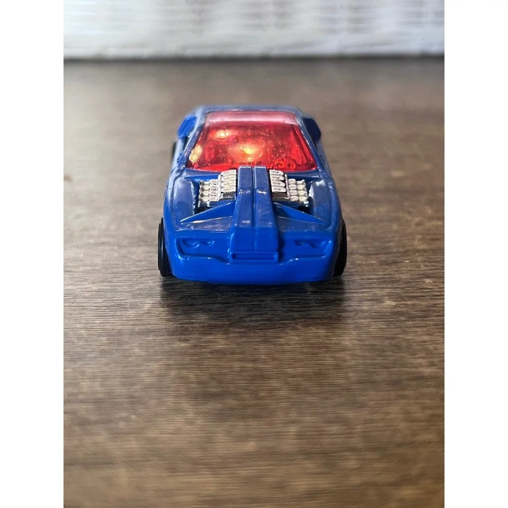 Hot Wheels Hollowback Blue Race Car Loose Die Cast EUC Play Cars Mattel
